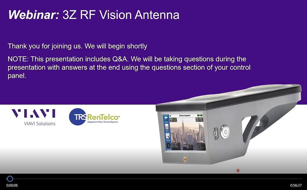 3Z RF Vision Antenna Webinar Presentation