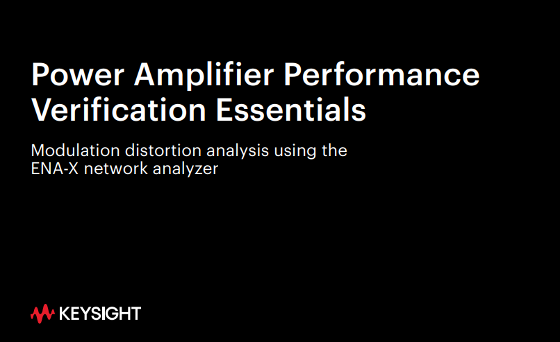 Power Amplifier Performance Verification