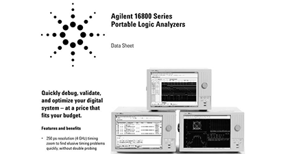 Keysight Technologies 16803A Specs and Manuals