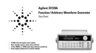 Keysight Technologies 33120A Specs and Manuals