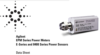 Keysight Technologies E4413A Specs and Manuals