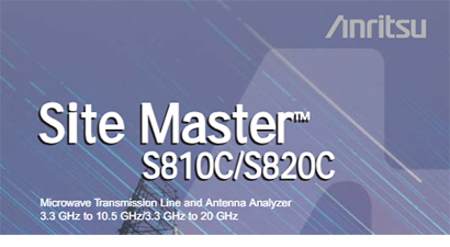 Anritsu S820C Specs and Manuals