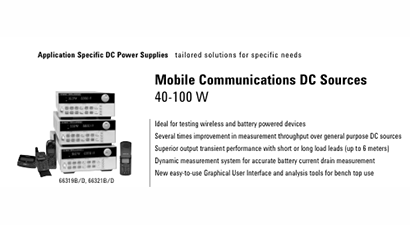 Keysight Technologies 66321B Specs and Manuals