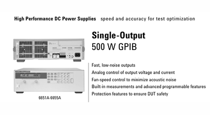 Keysight Technologies 6654A Specs and Manuals