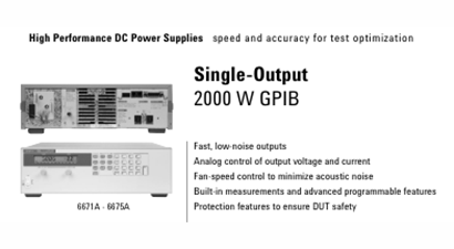 Keysight Technologies 6675A Specs and Manuals