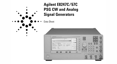 Keysight Technologies E8257C Specs and Manuals