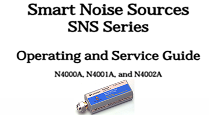 Keysight Technologies N4002A Specs and Manuals