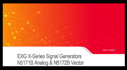 EXG X-Series Signal Generators  N5171B Analog & N5172B Vector