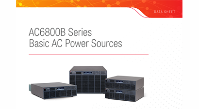 Keysight Technologies AC6801B Spec Sheet