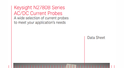 Keysight Technologies N2781B Spec Sheet