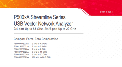 Keysight Technologies P5002A-200 Spec Sheet
