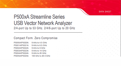 Keysight Technologies P5024A-600 Spec Sheet