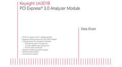 Keysight Technologies U4301B Specs and Manuals