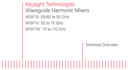 Keysight Technologies M1971E Spec Sheet