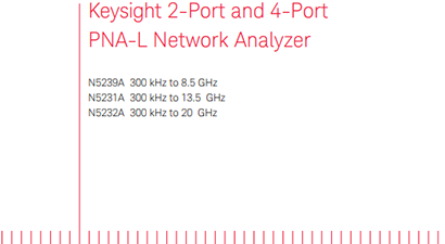 Keysight Technologies N5232A-216 Spec Sheet