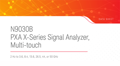 Keysight Technologies N9030B-544 Spec Sheet
