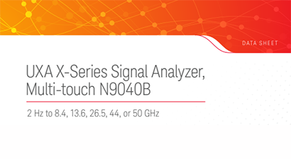 Keysight Technologies N9040B-550 Spec Sheet