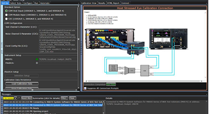 M8091CKCA Electrical receiver conformance test application for IEEE 802.3ck