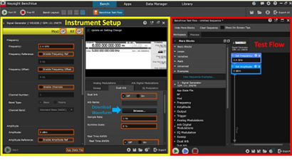How to Create Baseband Waveforms and Download Them to RF Vector Signal Generators
