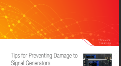 Tips for Preventing Damage to  Signal Generators