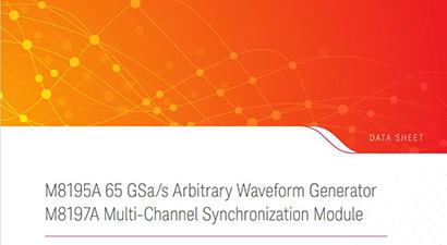 M8195A 65 GSa/s Arbitrary Waveform Generator