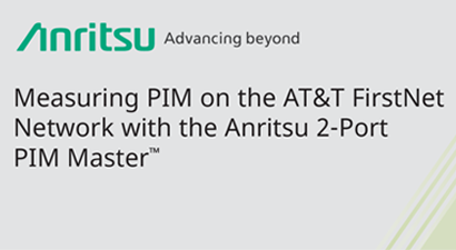 Measuring PIM on the AT&T FirstNet Network