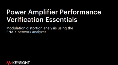 Power Amplifier Performance Verification